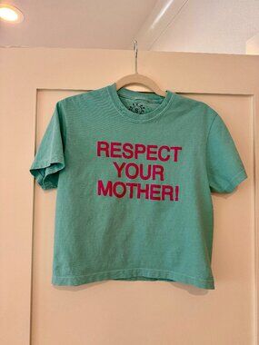 Harry Styles Respect Your Mother NYC Pop-up cropped T, Small